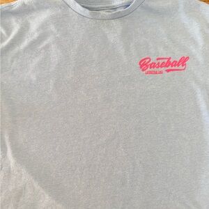 Baseball lifestyle 101 Cotton candy tee adult small